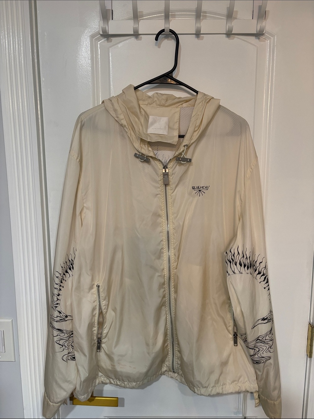 Givenchy light Windbreaker Jacket with Hood